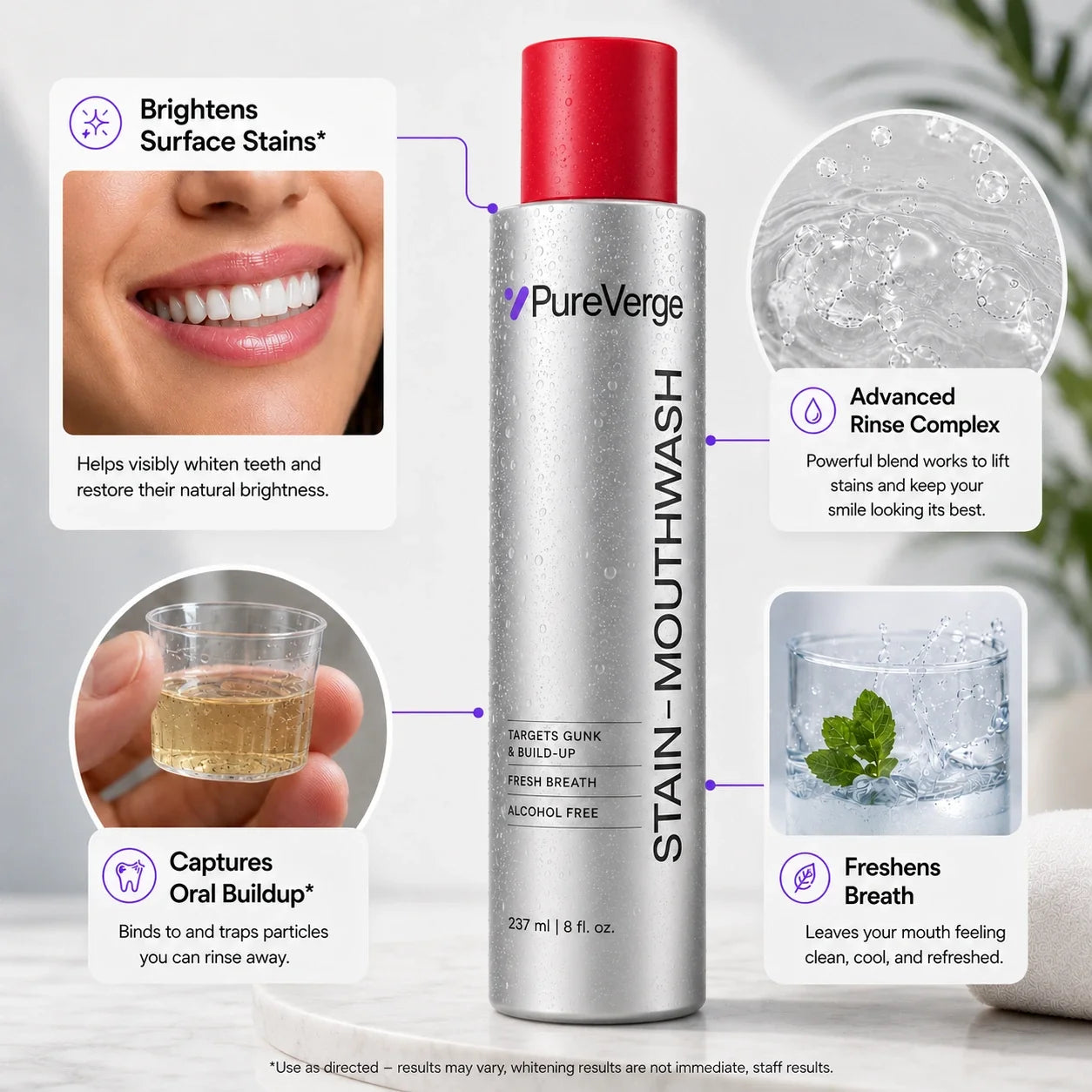 Velora™ Stain Whitening Mouthwash